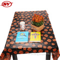 Nappe de citrouille imprimée Peva pour Halloween